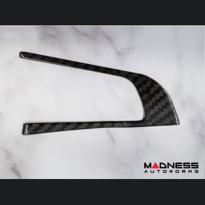 Alfa Romeo Stelvio Steering Wheel Trim - Carbon Fiber - Control Trim Set - Feroce Carbon